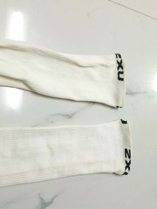 Grey y2k Long Socks