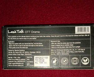 NYKAA False Eyelashes ( Lash Talk OTT Drama)