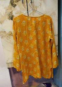 Floral Print Kurta