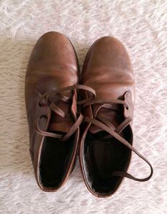 Stylish Brown Leather Casual Shoes for Men