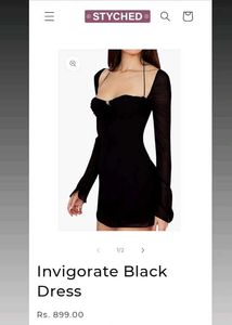 Sheer Sleeve Mini Dress