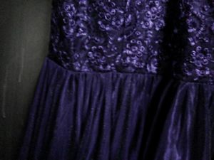 Purple Lace Dress