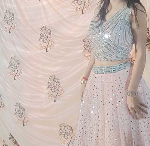 Pink Sparkle Lehenga