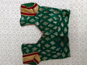 New Paded Blouse (Green)