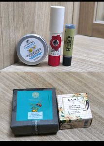 Combo Of The Body Shop Lip Care &amp; Makeup Remover