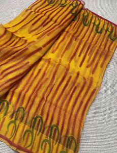 Kota Doria Saree With Blouse