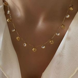 Darla Shell Charms Necklace Anti-tarnish