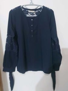 Navy Blue Top