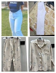 Bundle Jeans & Pajama Set