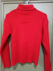 Red Knit Sweater