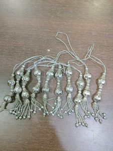 Silver Blouse Danglers