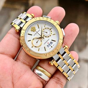 VERSACE DUAL COLOR MENS PREMIUM QUALITY WATCH
