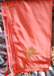 Elegant pure Russian silk saree unused