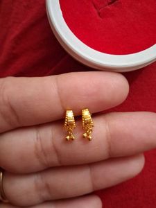 Golden Earrings 18crt