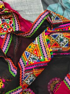 Embroidered Chaniya Choli With 2 Diff Dupattas😍