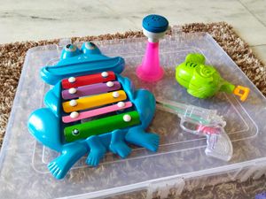 Combo Of Cars, Xylophone Etc