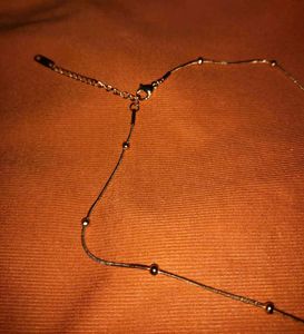 Anti-tarnish Simple Little Heart Pendant Chain