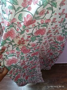 Xxl Avaasa Floral Print Kurta