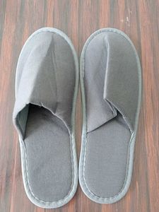 Comfortable Gray Hotel Slippers