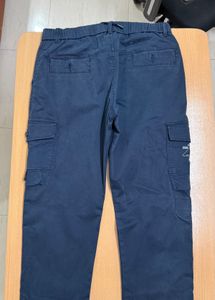 Navy Blue Cargo Pants