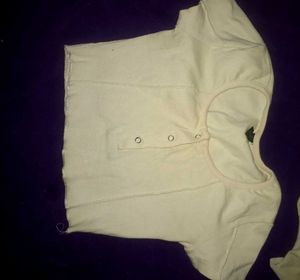 Casual Button-Up Crop Top