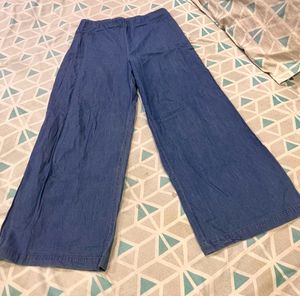 Loose Fit Denim Trouser Suitble For Casual Wears