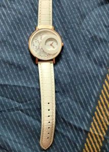 White Wrist Watch