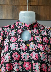 Black Floral Dress