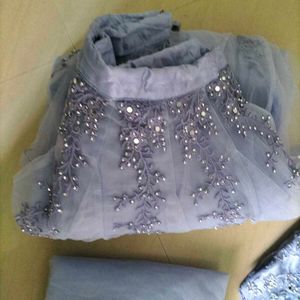 Crop Top With Belt