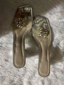 Gossip Branded Luxury Embellished Heels