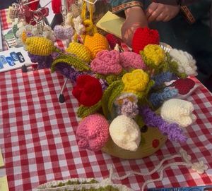 Crochet Flower Bouquet.