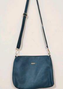 Women Teal Green Slingbag (Crossbody)