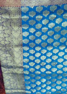 Elegant Pink Banarasi Saree