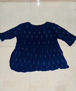 Blue Printed Tunic