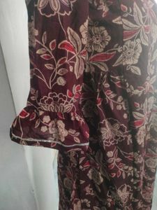Floral Print Kurta