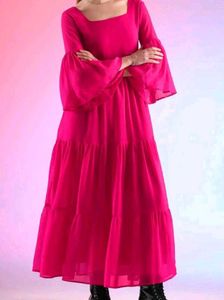 Pink Long Maxi Dress💞