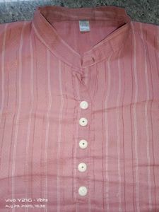 Striped Pink Kurta