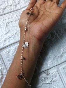 Butterfly Bracelet and Earrings