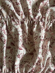 2 Floral Print Ruched Mini Dresses