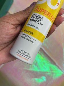 Invisible Air-Mist Sunscreen