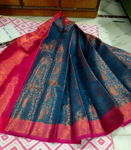 Elegant Semi Upadda Silk Saree