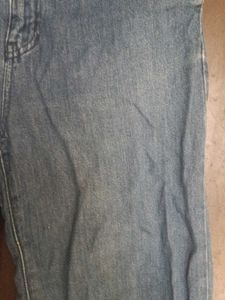 Wide Leg Denim Jeans