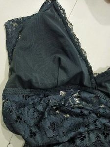 Elegant Lace Bodysuit Size L