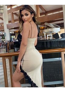 Lace Bodycon Mini Dress