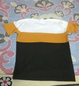 Color Block Short Sleeve Tee