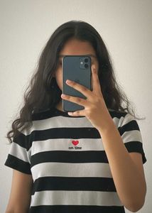 'ON Time♥️* a cute printed t-shirt