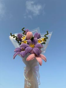 LILAC DREAMSCAPE handmade Flower Bouquet 💐