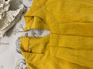 Mustard Color Top