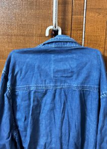 Denim Button-Down Shirt