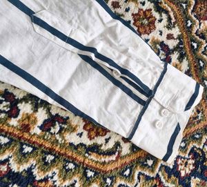 Striped Button-Down Shirt